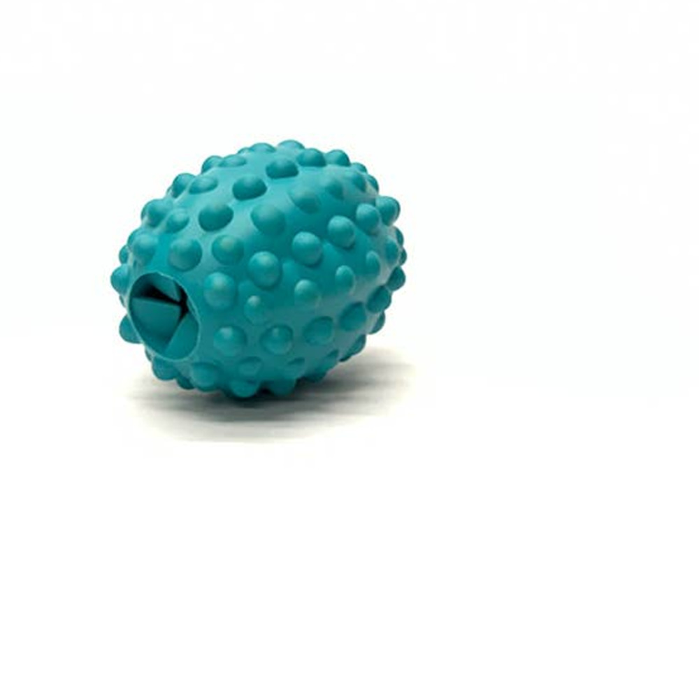 Rugby Treat Ball No Sound Dog Toy bnwot